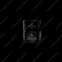 Engraved Borosilicate Glass Cylinder G3