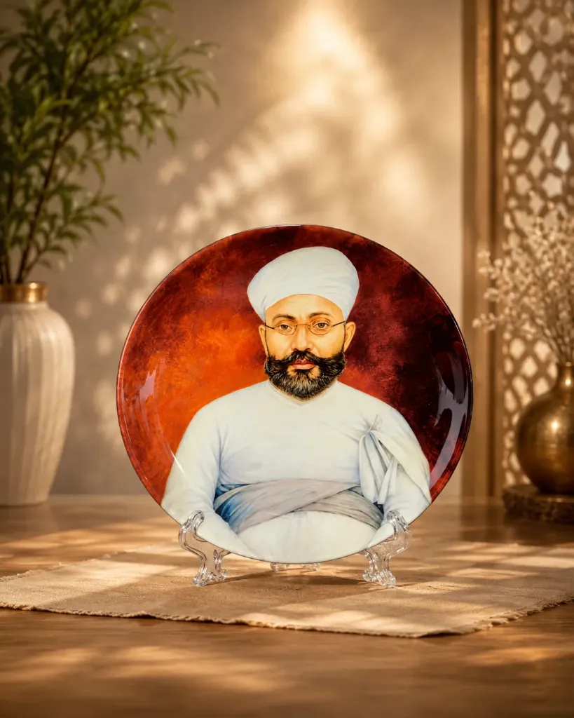 [FK-PCP-0011] Printed Ceramic Plate ( Size 8 inch )