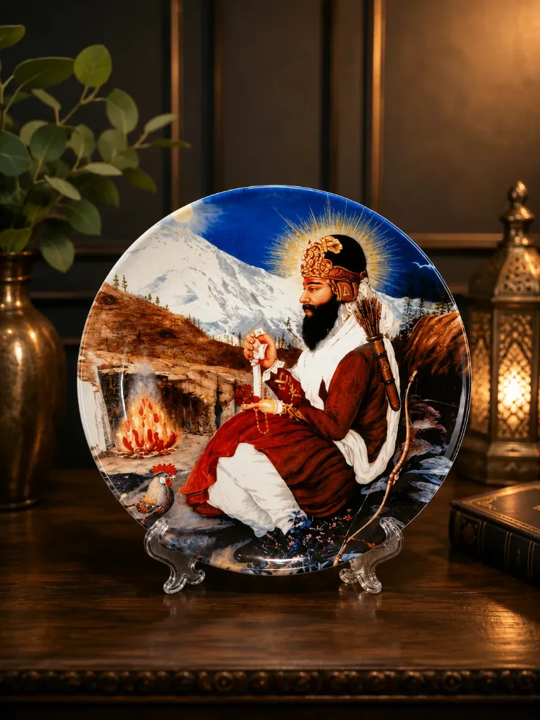 [FK-PCP-0013] Printed Ceramic Plate (Size 8 inch)