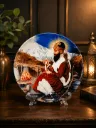 Printed Ceramic Plate (Size 8 inch)