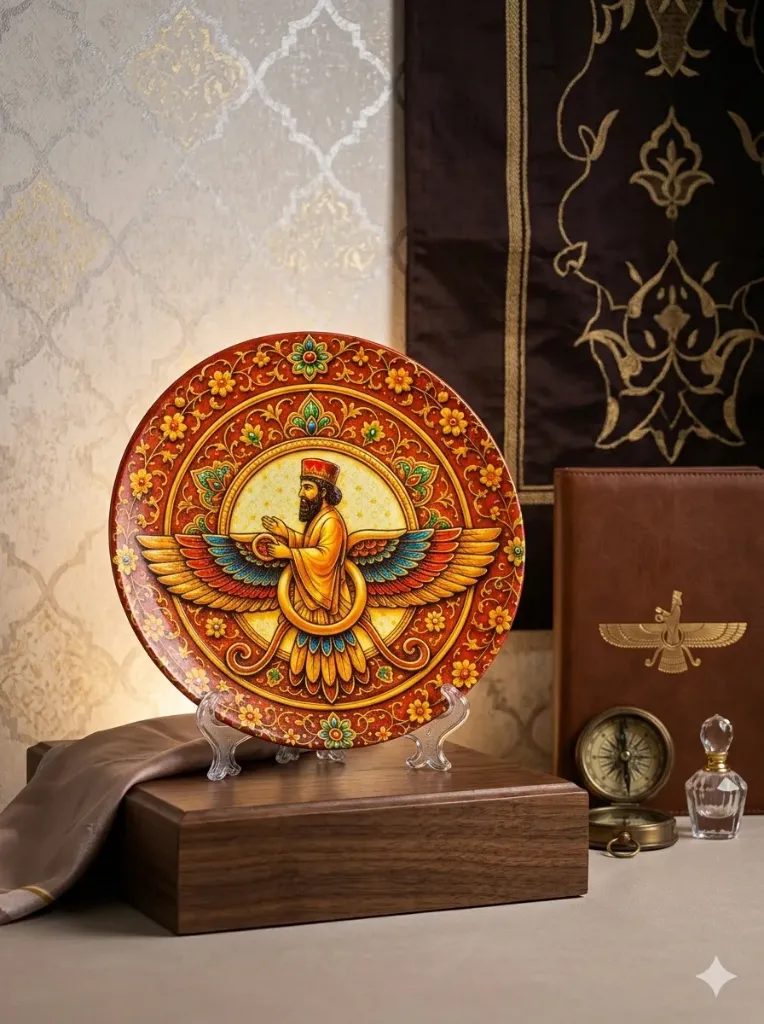 [FK-PCP-0017] Printed Ceramic Plate (Size 8 inch)