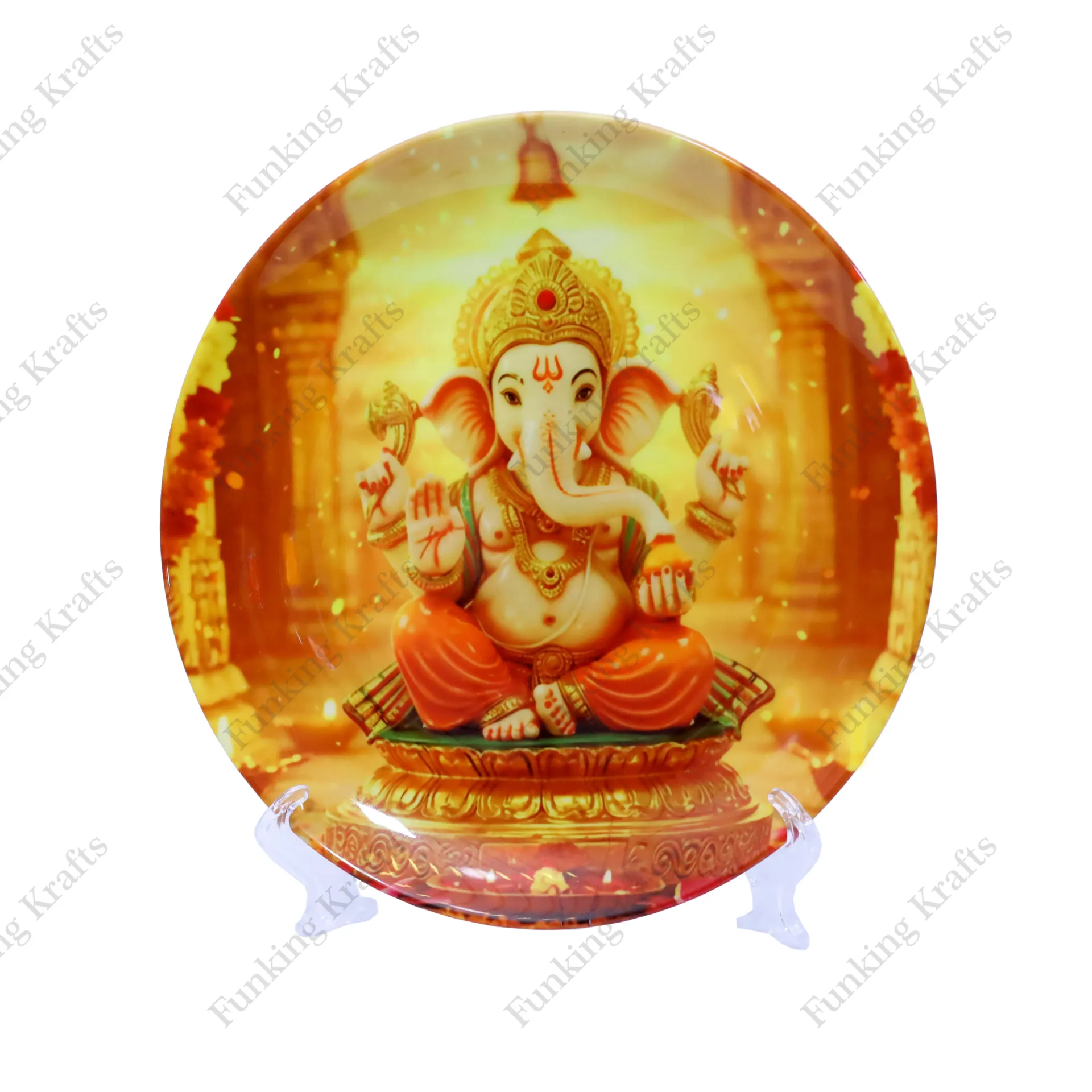 [FK-PCP-001] Printed Ceramic Plate (Size 8 inch)