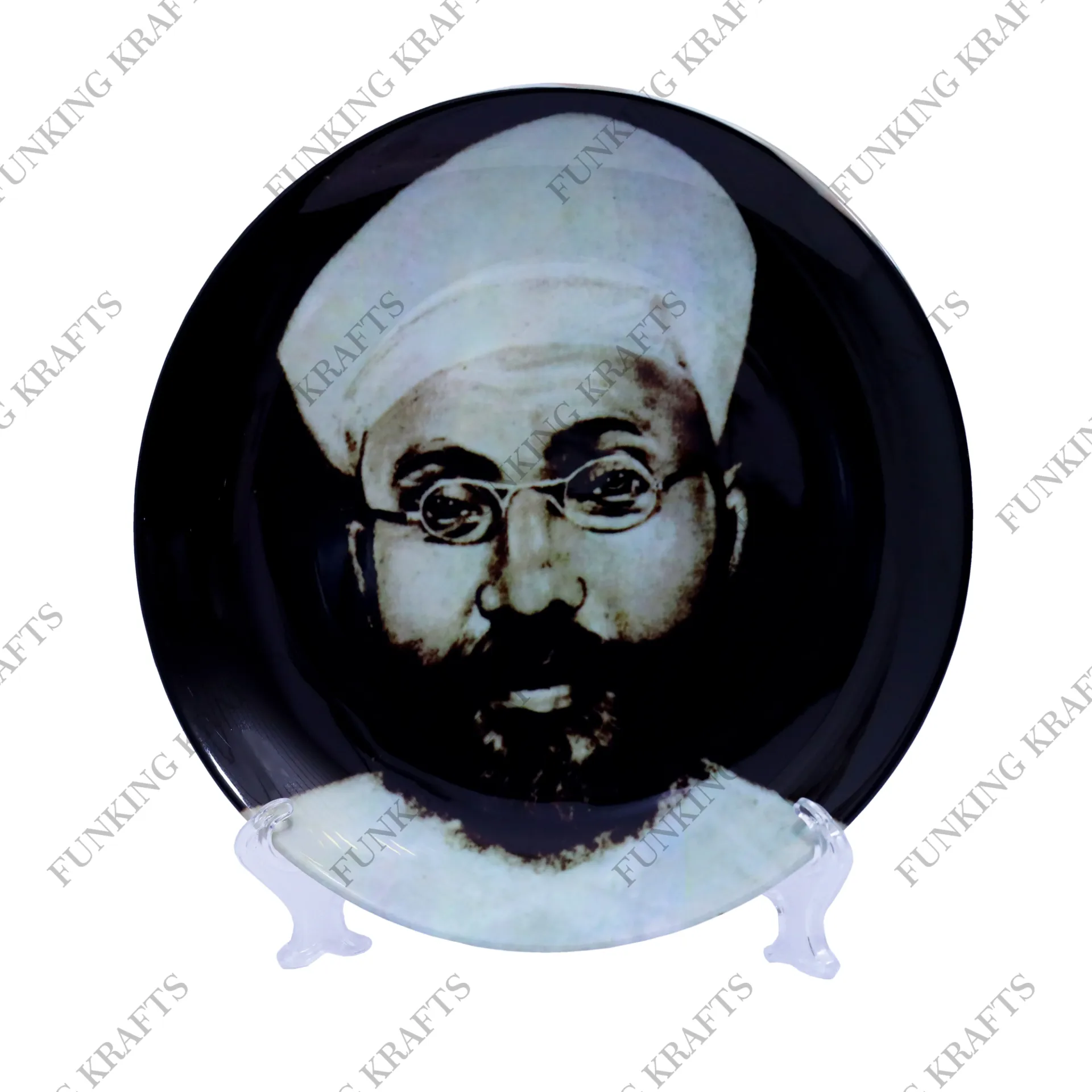 [FK-PCP-017] Printed Ceramic Plate (Size 8 inch)